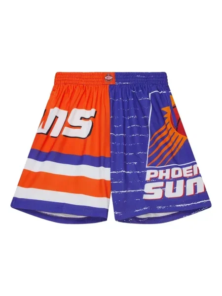 Pantaloni scurți Mitchell & Ness portocaliu