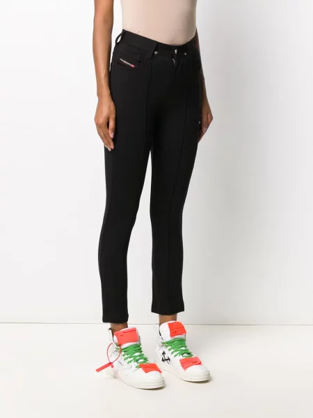 Pantaloni Diesel skinny fit negru