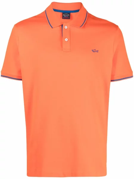 Tricou polo Paul & Shark portocaliu