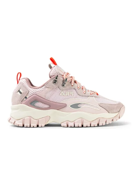 Sneakersy Fila Ray tracer skórzane różowe