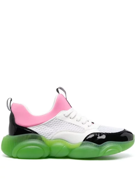 Sneakerși Moschino alb