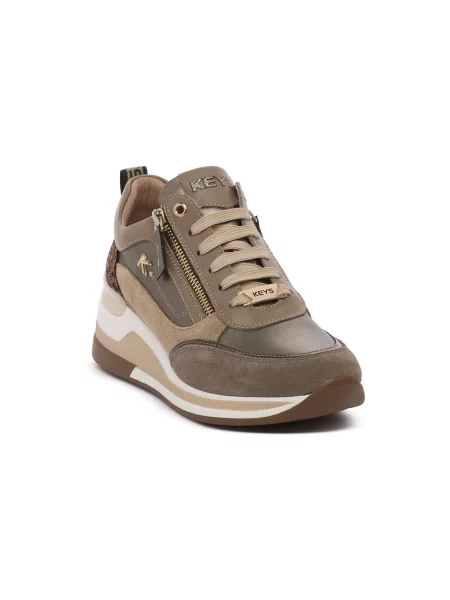 Pantofi Keys alb