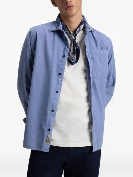 Cămașă Woolrich albastru