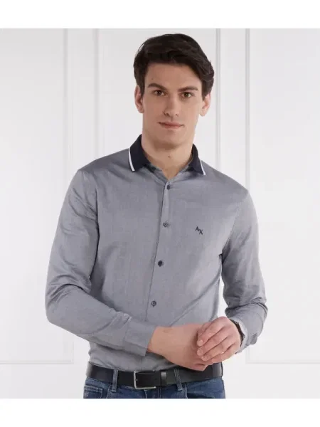 Armani Exchange Cămașă gri