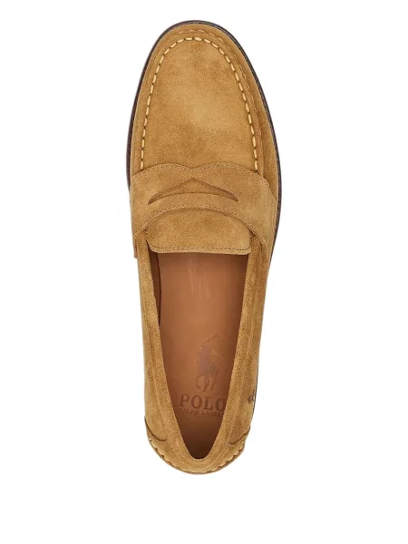 Sneakersy Polo Ralph Lauren z nadrukiem garniturowe pomarańczowe