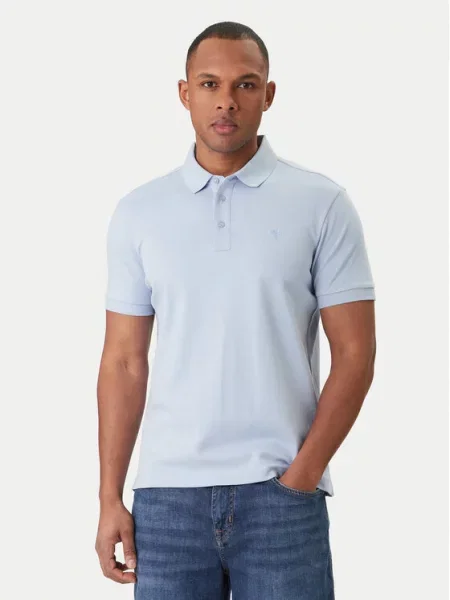 JOOP! Tricou polo Primo celest Modern Fit albastru
