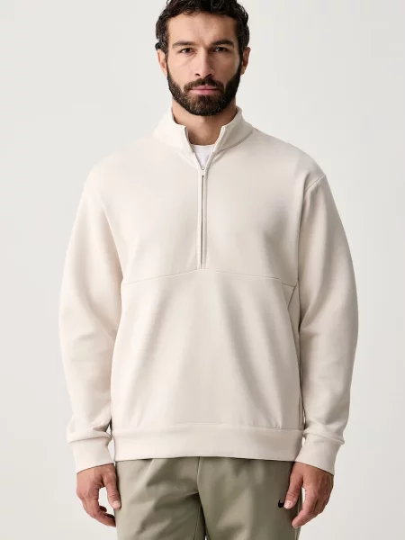 Nike bluza treningowa Impossibly Soft Dri-FIT beżowa