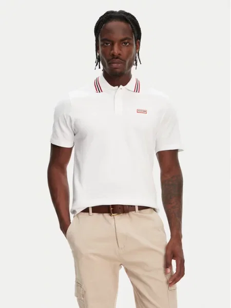 Hunter Polo Noris SS biały