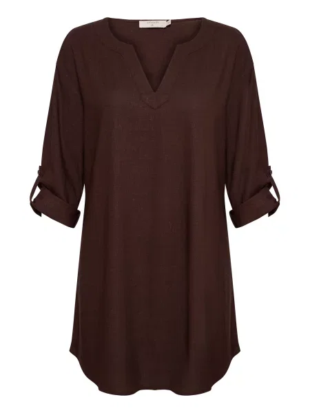 Cream Tunika Venta temno rjava