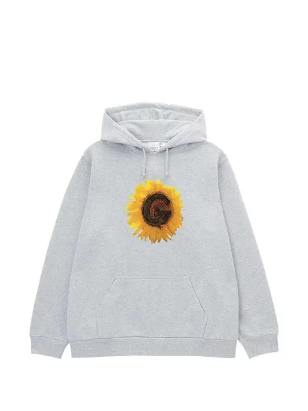Hanorac cu glugă Gramicci cu model floral gri
