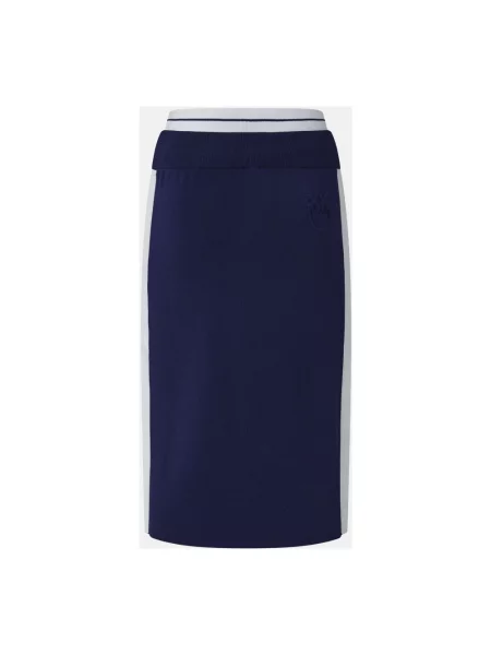 Midi spódnica midi Pinko niebieska