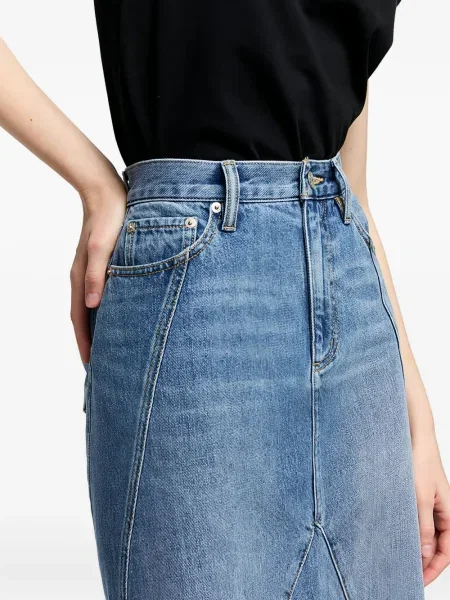 Fustă din denim Hey Joanie albastru