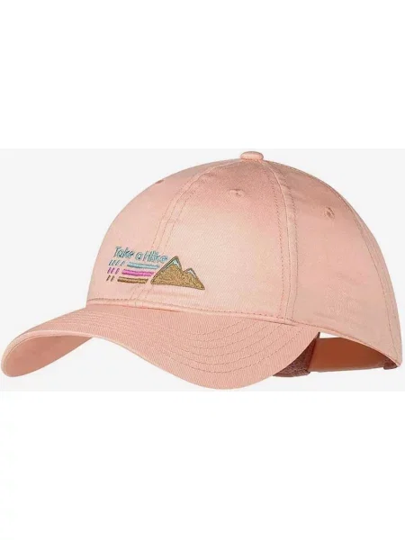 Czapka dziecięca Buff Baseball Solid w kolorze jasnoróżowym różowa