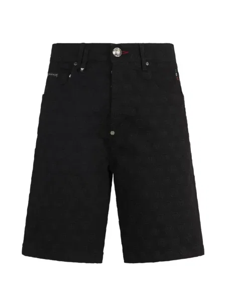 Pantaloni scurți Philipp Plein negru