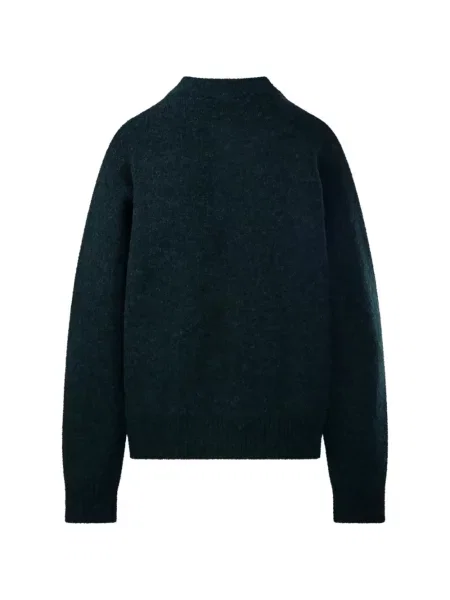 Cardigan Ami Paris tricotate verde