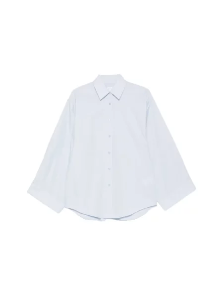 Szeroki rękaw koszula The Frankie Shop niebieska