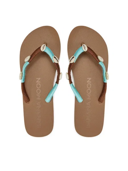 Джапанки Banana Moon кафяво