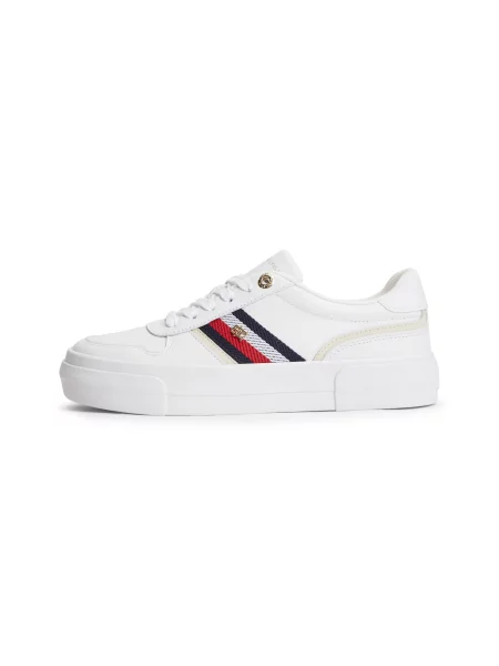 Sneakerși Tommy Hilfiger alb