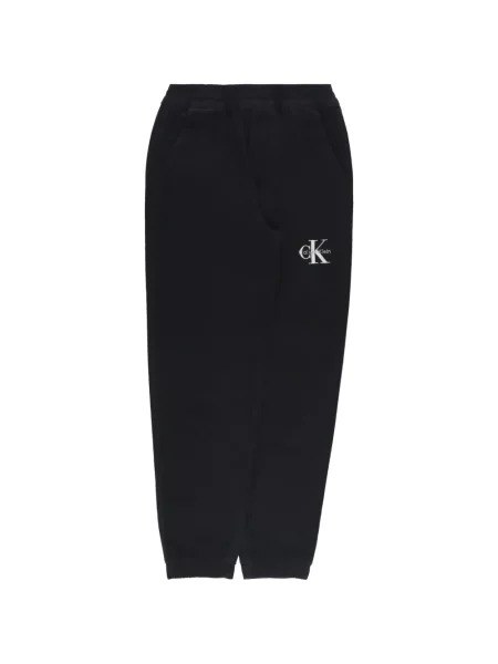 Dětské kalhoty Calvin Klein černé