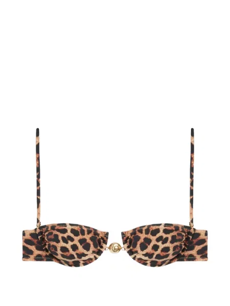 Top Reina Olga cu imagine cu model leopard
