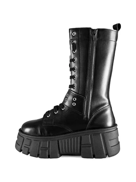 Botine Altercore cu cataramă negru