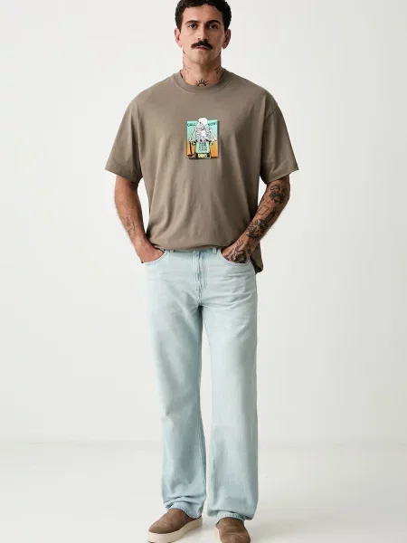 Vans tričko béžové