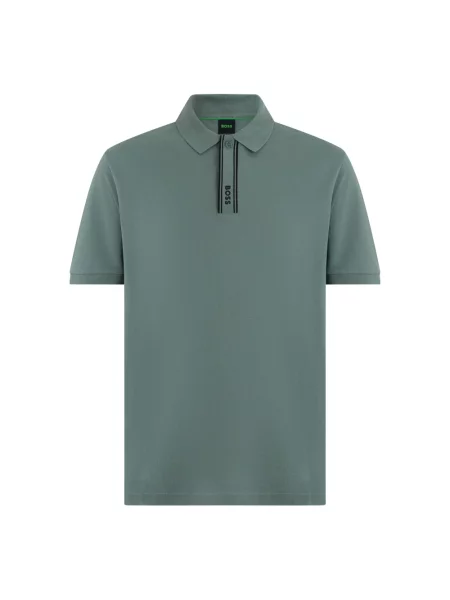 Koszulka polo Boss zielona