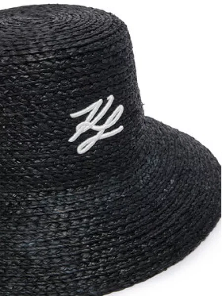 Karl Lagerfeld Klobouk / bílá černá