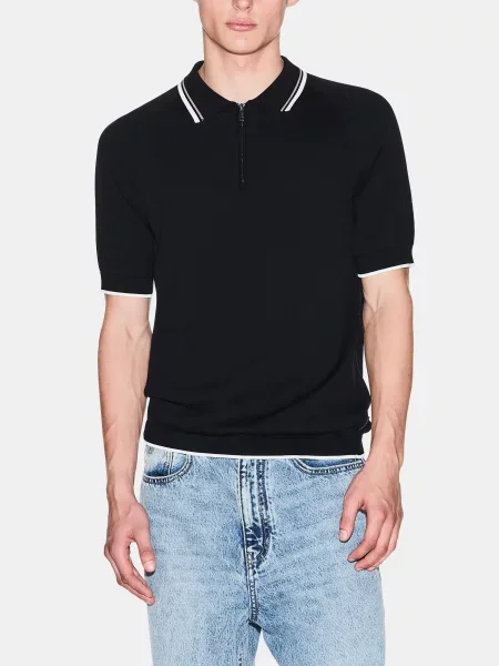 Поло Armani Exchange чорний