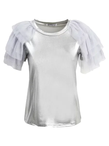 Influencer Tricou argintiu