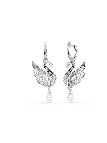 Swarovski Cercei argintiu