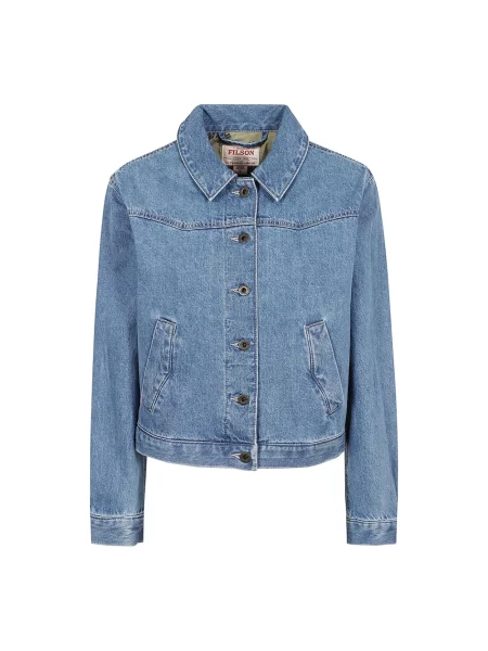 Kurtka jeansowa Filson niebieska