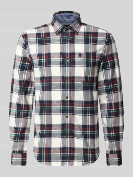 Koszula casualowa o kroju regular fit z czystej bawełny Superdry biała