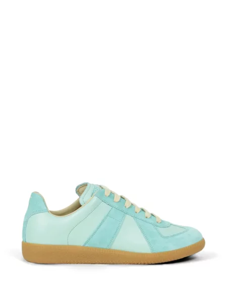 Sneakerși Maison Margiela din piele albastru