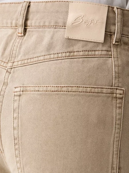 BOSS Orange джинси relaxed fit помаранчеві