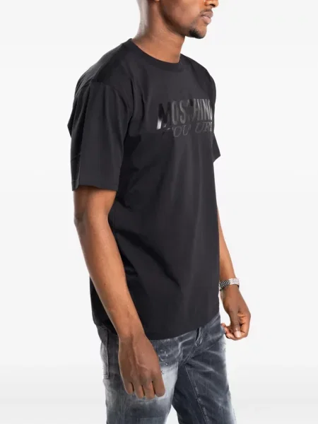 Tricou Moschino cu imagine negru