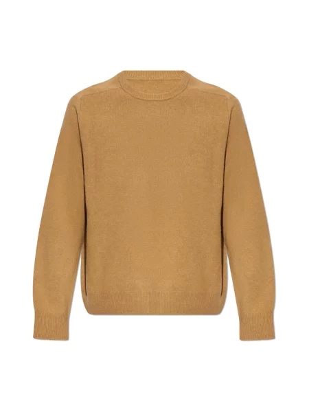 Sweter Maison Margiela wełniany beżowy