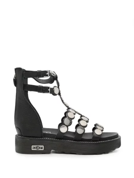 Sandale Cult din piele negru