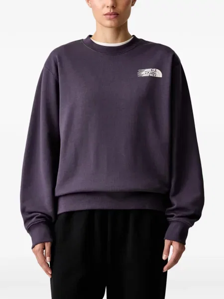 Pulover The North Face cu imagine retro violet