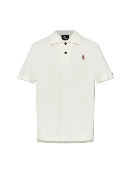 Koszulka polo Moncler beżowa