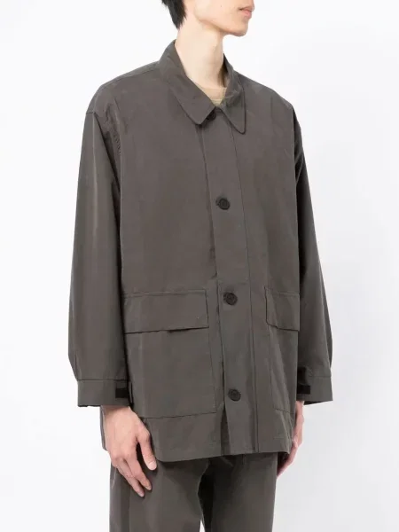 Πουκάμισο σακάκι Fear Of God Essentials γκρι