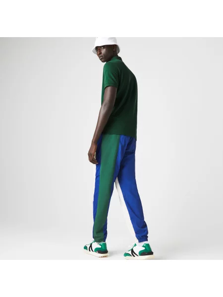 Поло Lacoste зеленое