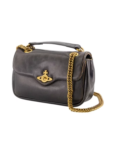 Torebka Vivienne Westwood skórzana czarna