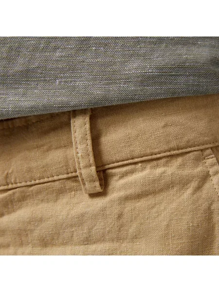 Lacoste Bermudy Lacoste beżowe