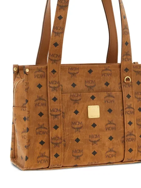 Geantă shopper Mcm maro