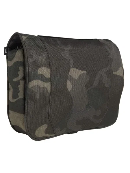 Brandit Toaletní taška tmavě hnědá / khaki / olivová / tmavě zelená