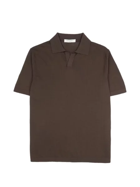 Тениска Brooksfield кафяво