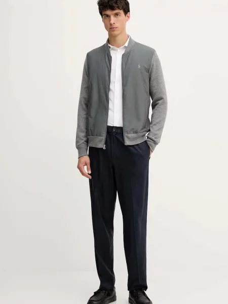 Сорочка United Colors of Benetton slim з італійським коміром білий