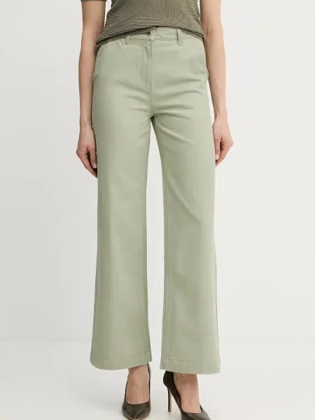 Дънки Morgan PCLANA с висока талия PCLANA зелено