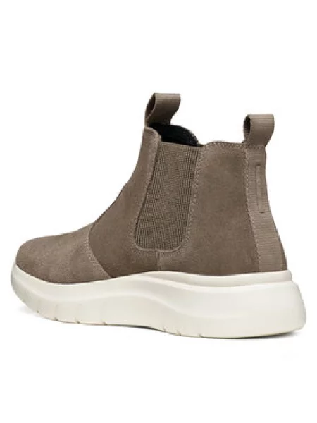 Gležnjarji Chelsea Geox D Plummery 22 Temno bež